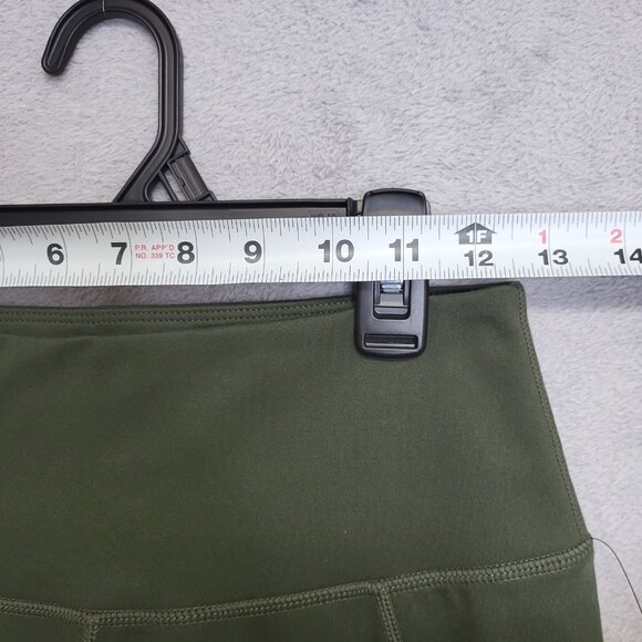 BYLT Leggings Womens Medium Green Essential Legging Mid Rise Side Pockets SPRNT - Picture 4 of 13